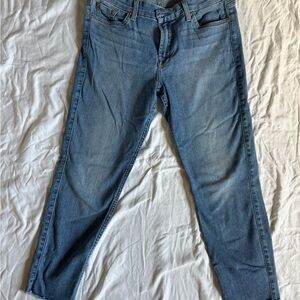 7 For All Mankind Light Blue Skinny Jeans